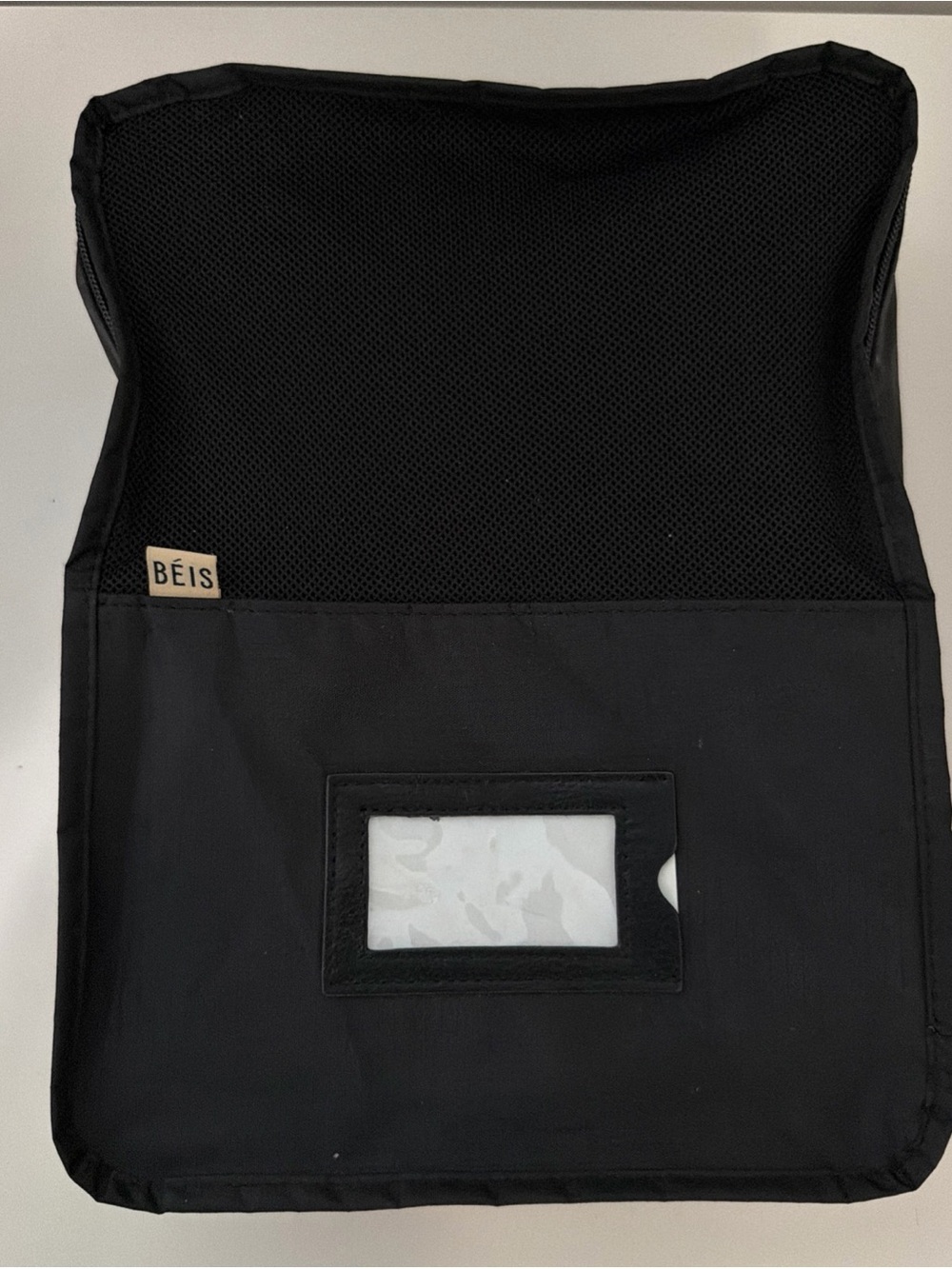 Beís Black Small Travel Luggage Packing Cube Small Cube: 9"W x 12"H x 4"D